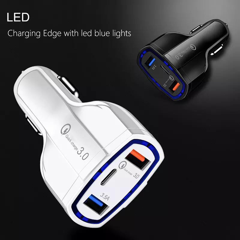 [RO ACC] NVN-SV3 CHARGER MOBIL PD FAST CHARGING CAR CHARGER QUALCOMM 3.0