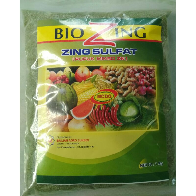 Pupuk biozing sulfat