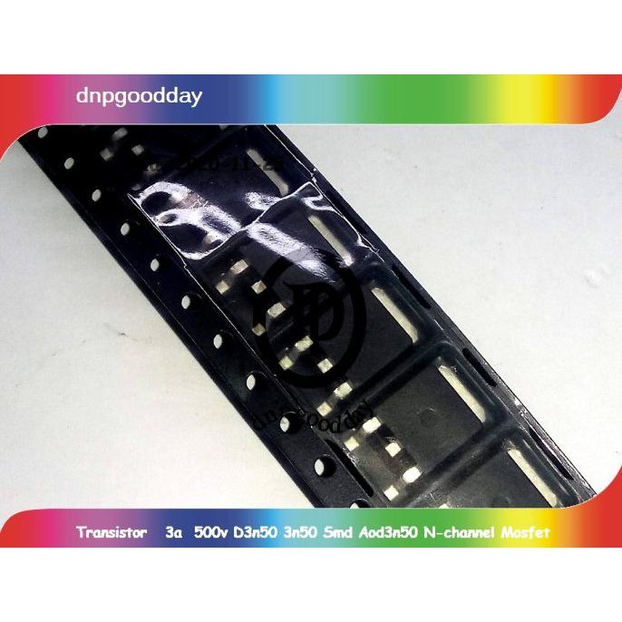 Transistor 3A 500V D3N50 Smd 3N50 Aod3N50 N Channel Mosfet Dnpgood11 Ayo Order
