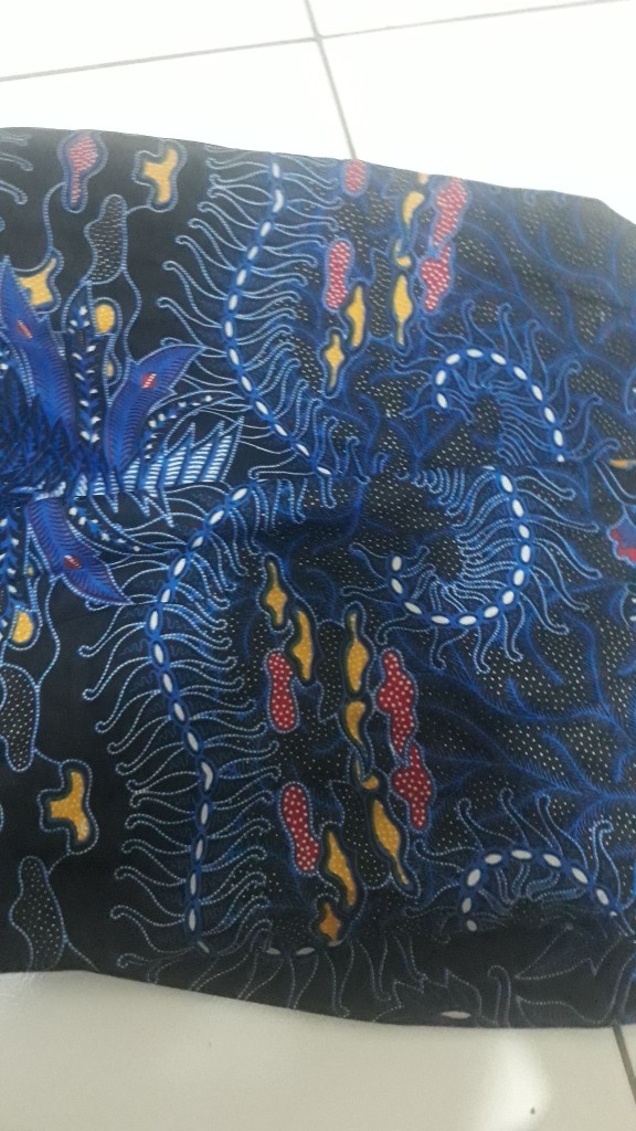 Maura Couple - Sania Ruffle Batik Couple Ori Ndoro Jowi Dnt Garansi