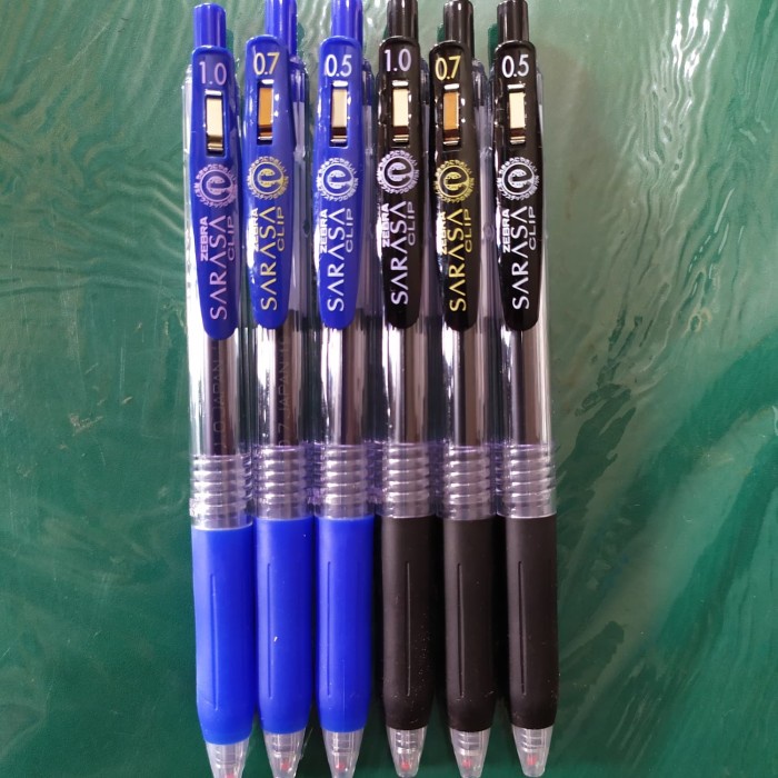 

TERBARU BOLPEN SARASA 0.5 / 0.7 / 1.0 BLACK - BLUE - Biru