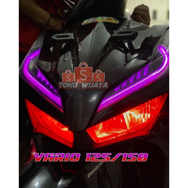 PRODUK PAKET 2PC ALIS 2PC DEMON EYES LED ALL VARIO ALIS VARIO 125 150  & DEMON EYES BERKUALITAS