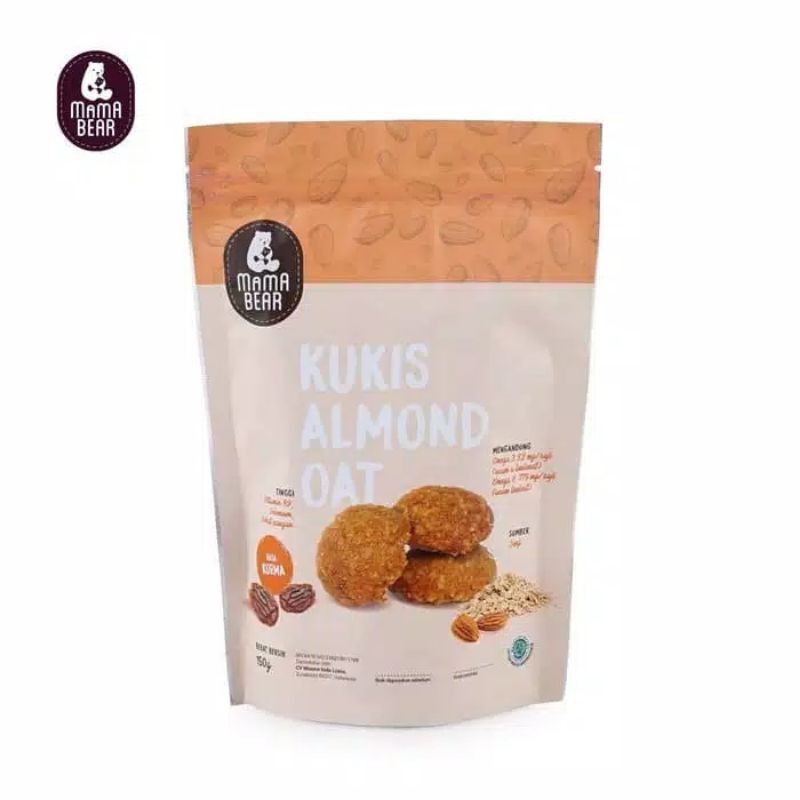 KUKIS ALMOND OAT MAMA BEAR COOCKIES