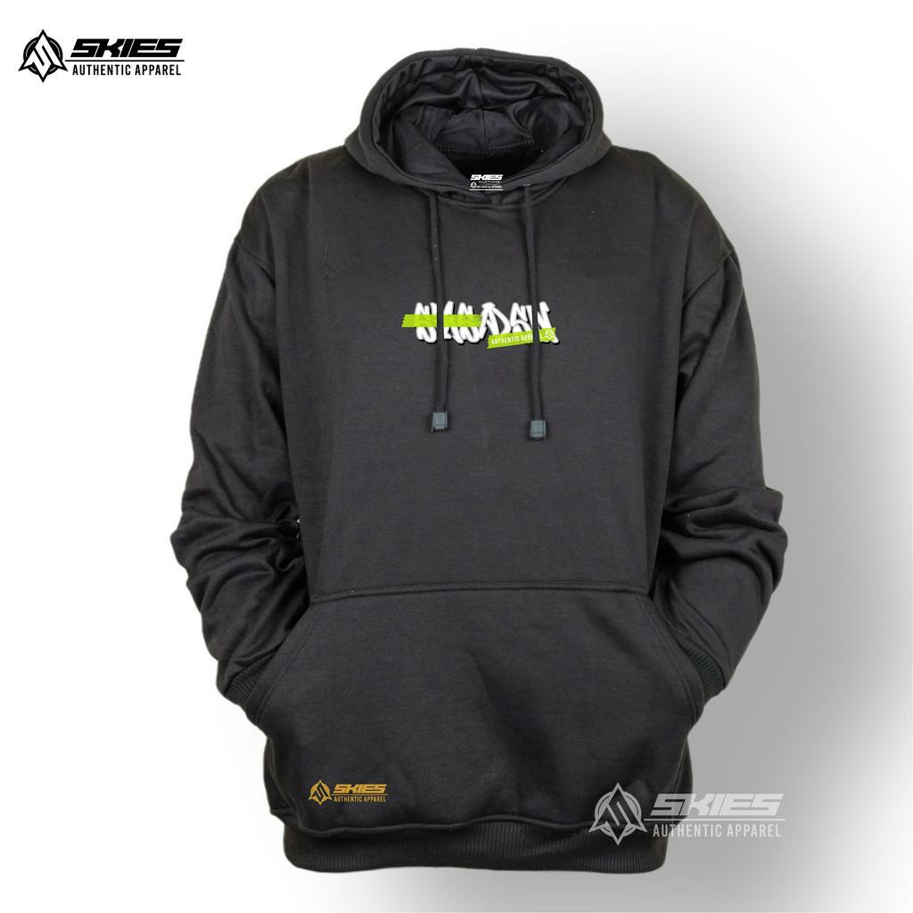 Sweater Premium Pria Distro Keren SKIES Hoodie Pria Distro Warna Hijau Mint Terbaru 2023 Katun Fleece Sweater Keren Suiter Cowo Kekinian Korean Style Simpel Premium High Quality