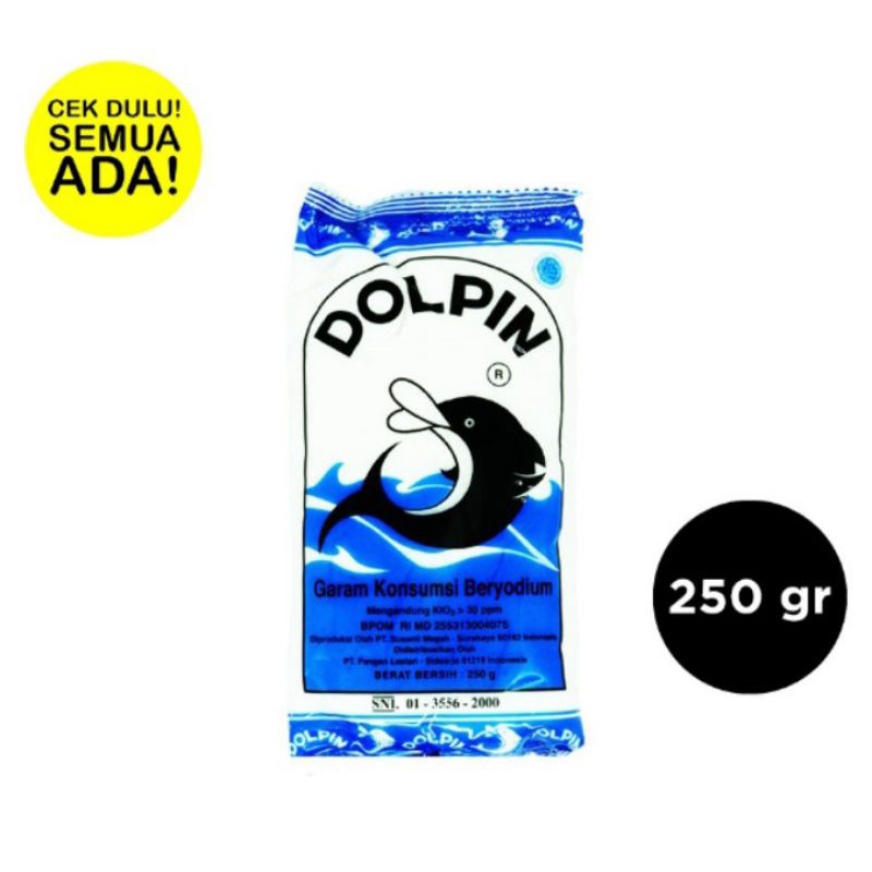 

DOLPIN GARAM MEJA 1KG / 500GR / 250GR