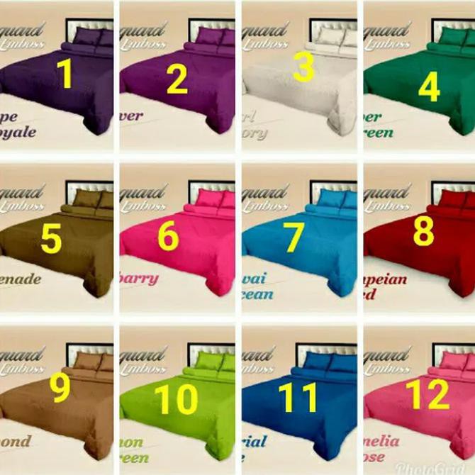 SPREI POLOS EMBOSS 90X200 SINGLE / SEPREI POLOS 90 SINGLE / SPREI