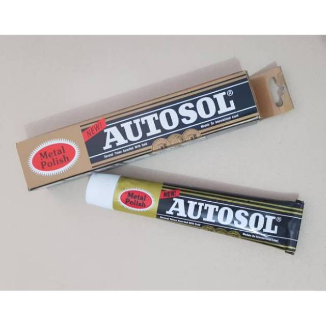 Autosol Metal Polish 50 Gr | Pembersih Pengkilap Besi Logam Serbaguna