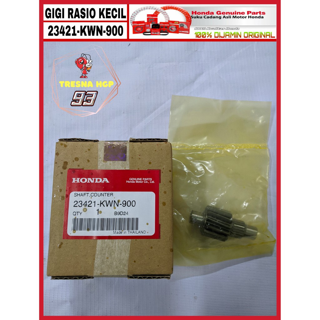 23421-KWN-900 GIGI RASIO KECIL PCX 125 CBU ORIGINAL | SHAFT COUNTER