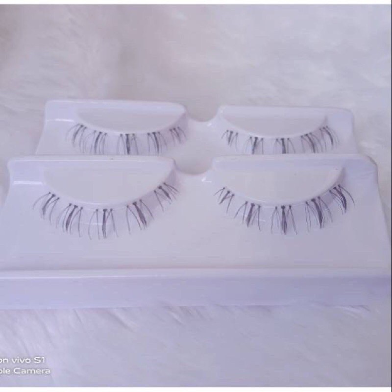 ✿ELYSABETHME✿ eyelash bulu mata palsu fake eyelashes per pasang untuk MUA hasil natural mudah dipakai profesional