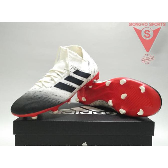 PR00M00 SEPATU BOLA ADIDAS NEMEZIZ 18.3 FG ORIGINAL BB9437 OFFWHITE 2018 MURAH