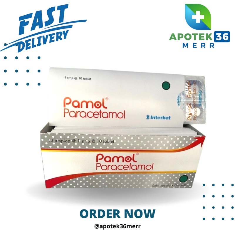 PAMOL Paracetamol TABLET 10'S