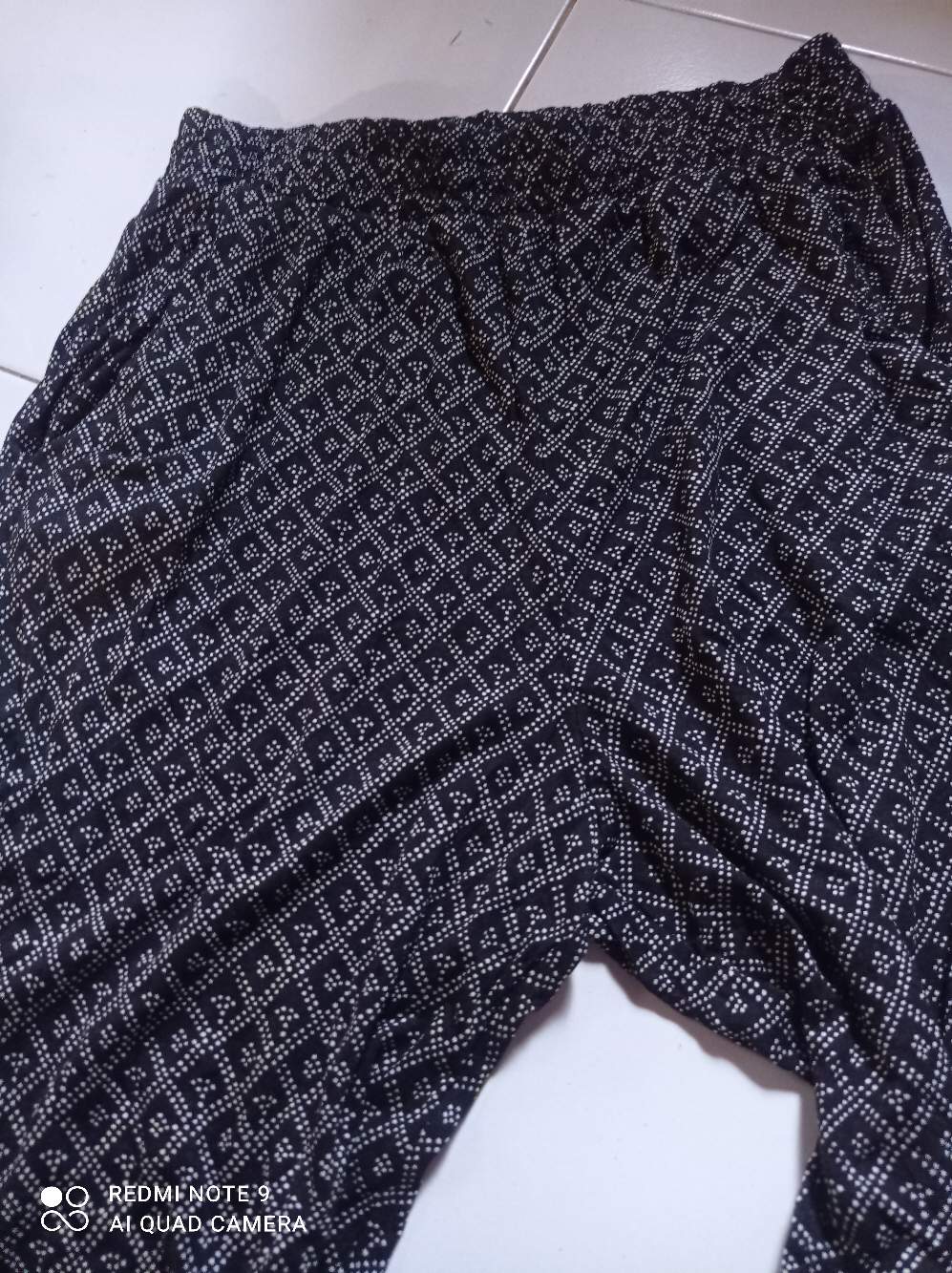 Celana Wanita Panjang Kulot Katun Motif Batik (hmp143)