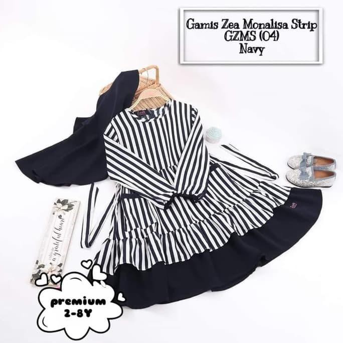 Sale Terlaris Baju muslim anak perempuan gamis syari set hijab 2 3 4 5 6 7 8 tahun - SIZE S, HITAM