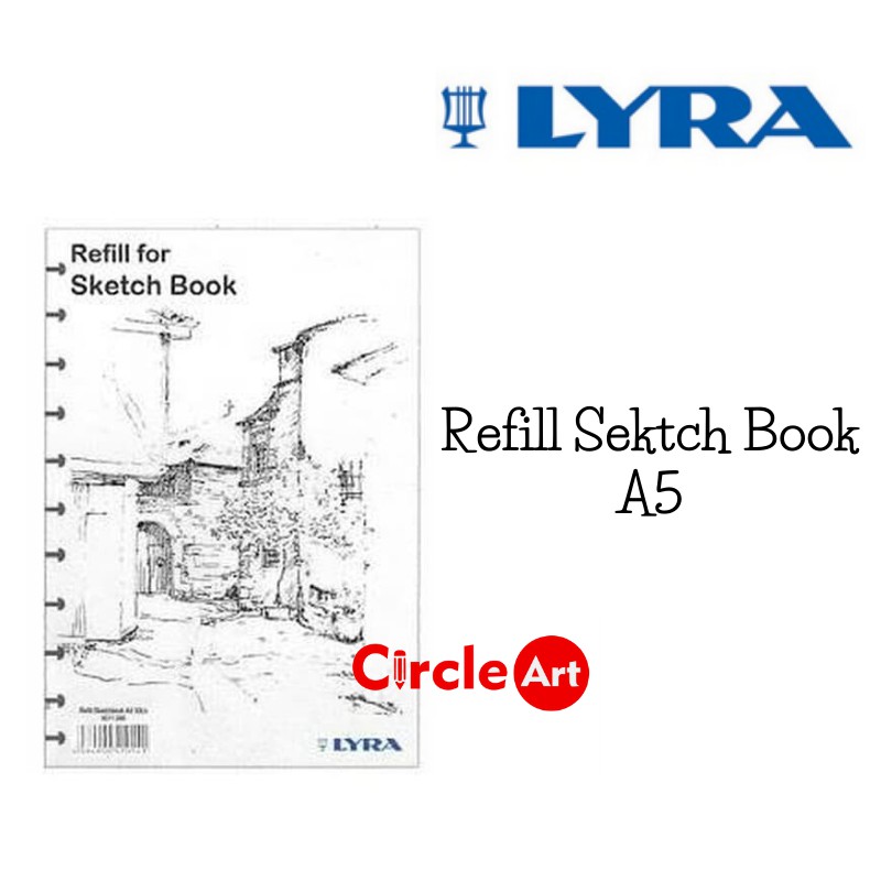 

Lyra Refill Sketch Book A5 / Isi Binder A5