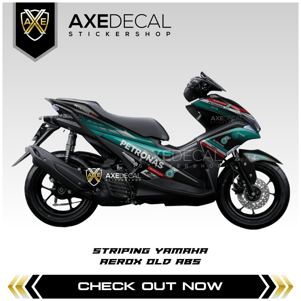 Striping Aerox Old ABS Petronas / Stiker Motor Yamaha Aerox / Sticker Set Variasi Aerox