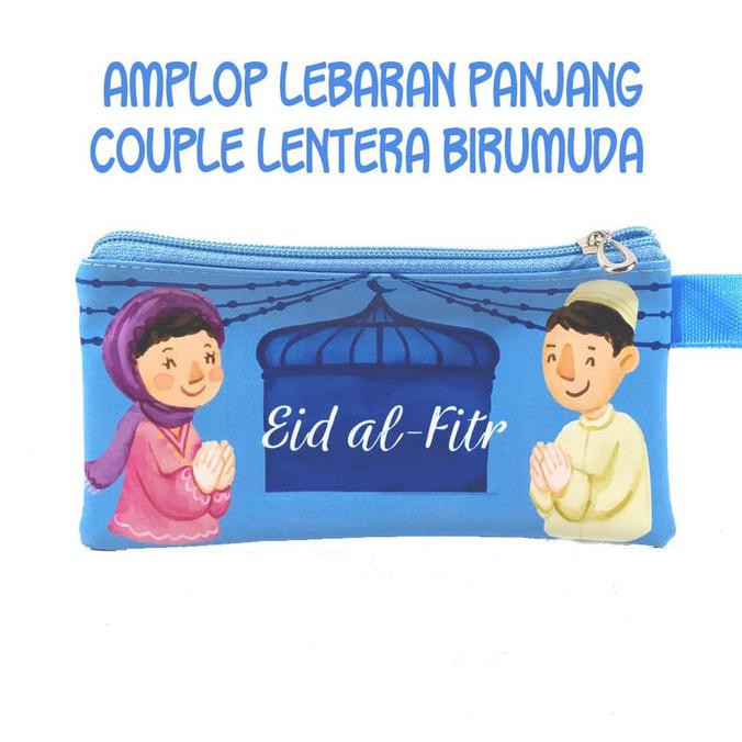 

Jual Dompet Pouch Amplop Angpao Lebaran Panjang Couple Lentera Biru Muda Kwalitas Terbaik