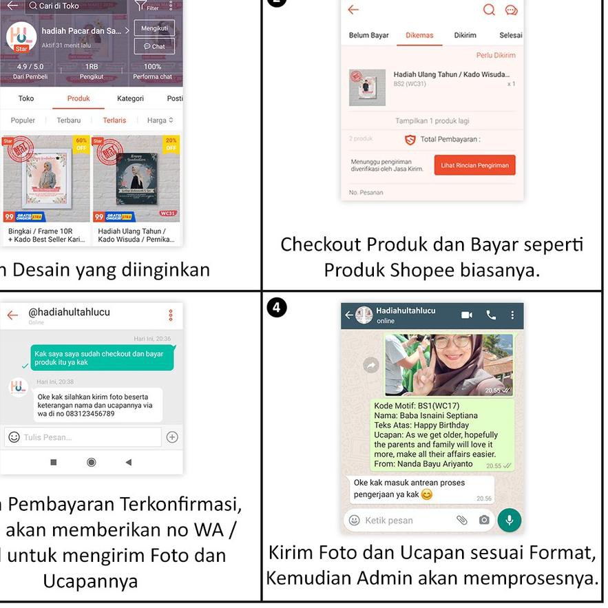 BIG SALE KODE-288 Kado Pacar, Sahabat, Teman Hadiah Ucapan Ulang Tahun, Wisuda, Pernikahan Waterco
