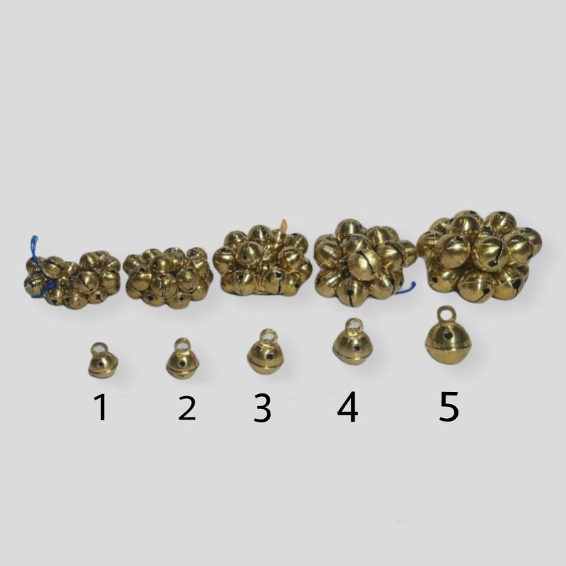 Bel Klinting Lonceng Klintingan Klintingan kucing Bahan Kuningan