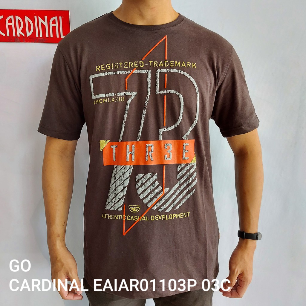 gof KCI CARDINAL KAOS T-Shirt COWOK REGULER  Baju Cowok Kaos Cardinal