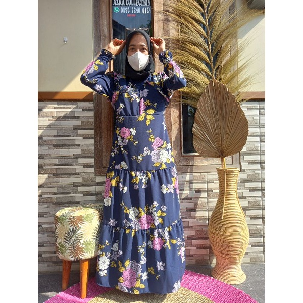 GAMIS MONALISA PREMIUM MOTIF TERBARU