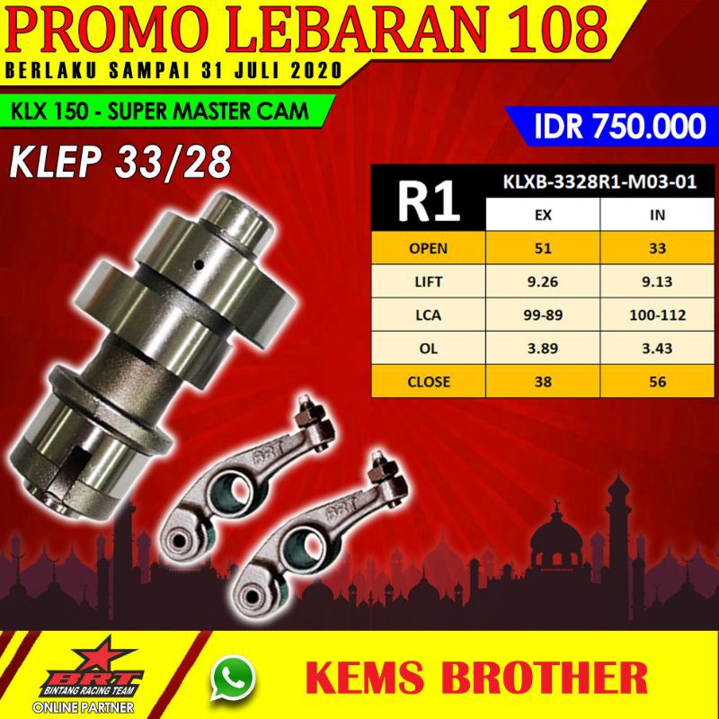 MASTERCAM KLX TIPE T1 atau T2