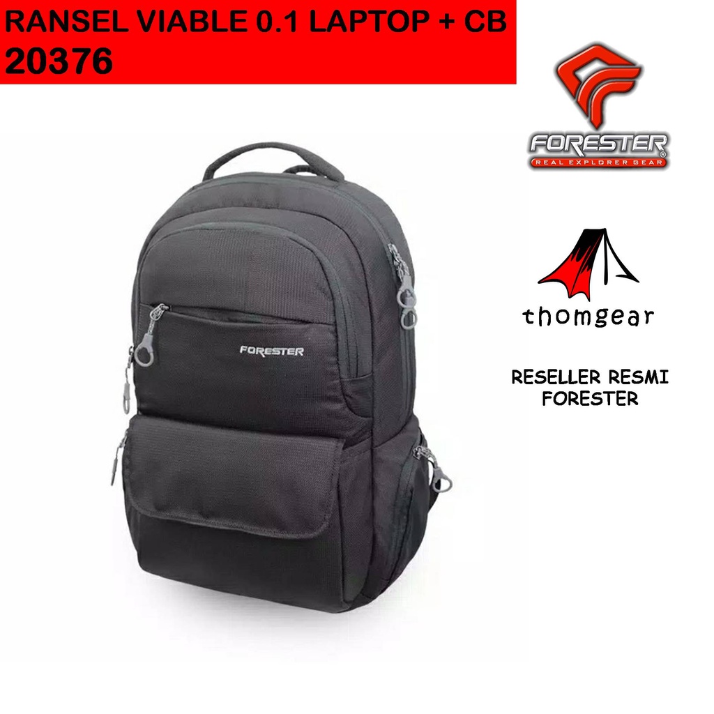 Thomgear Forester 20376 Tas Laptop Ransel Viable 0.1 Include Rain Cover