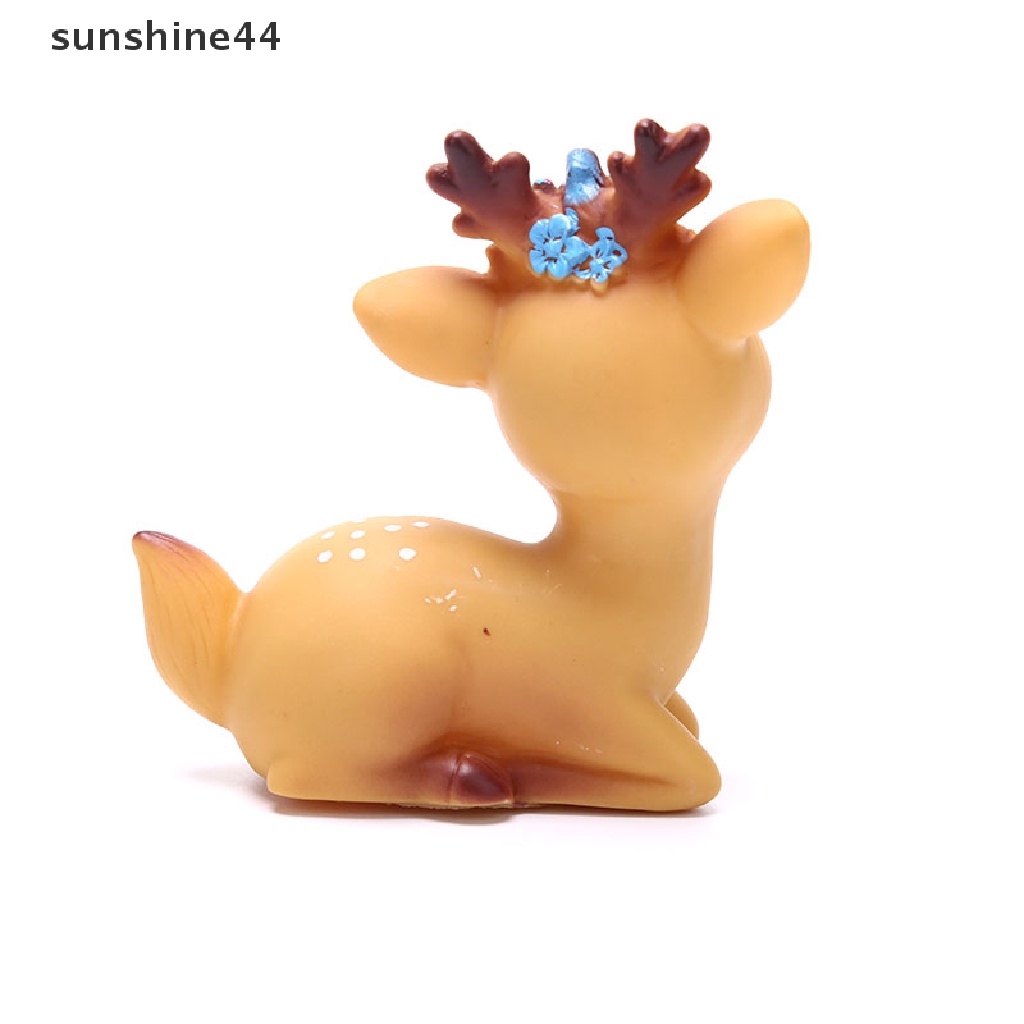 Sunshine Sika Miniatur Rusa Untuk Dekorasi Kue