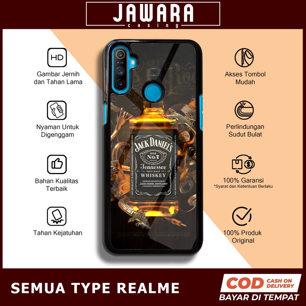 Case Realme C3 Case Hp Realme C3 Premium Glossy Jawara Casing [JD01] Casing Hp Aesthetic Kesing Hp K