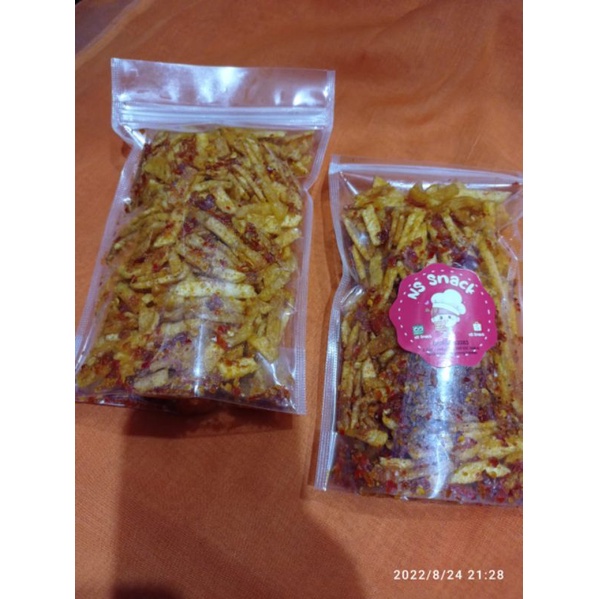 

Kentang pedas / keripik kentang / kentang pedas gurih / cemilan kentang