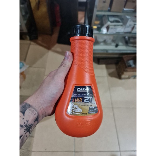 Oli samping Orange 2T Original