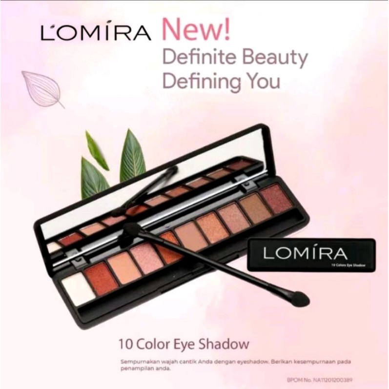 LOMiRA 10 COLOURS EYESHADOW [ 𝐁𝐏𝐎𝐌 ]