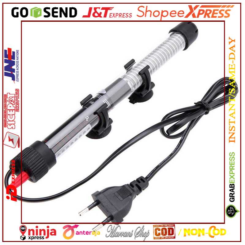 [PROMO BISA COD❤] XiLONG Pengatur Suhu Air Submersible Aquarium Heater 100W