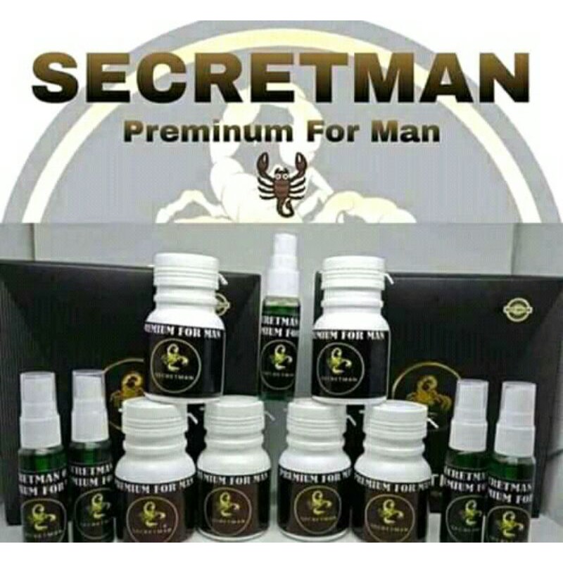 Secretman For Man Herbal Alami