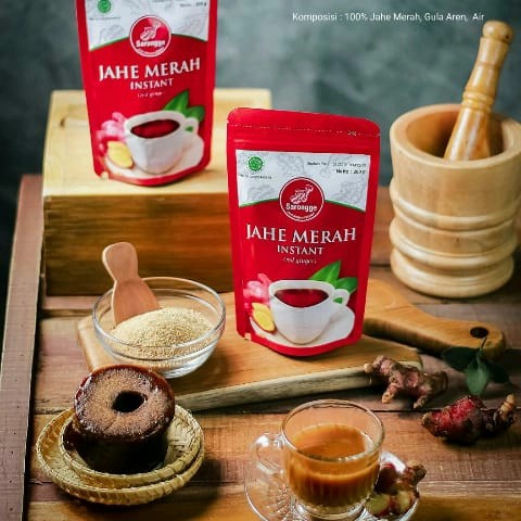 

Jahe Merah Instan Sarongge Asli Cianjur 200 gr