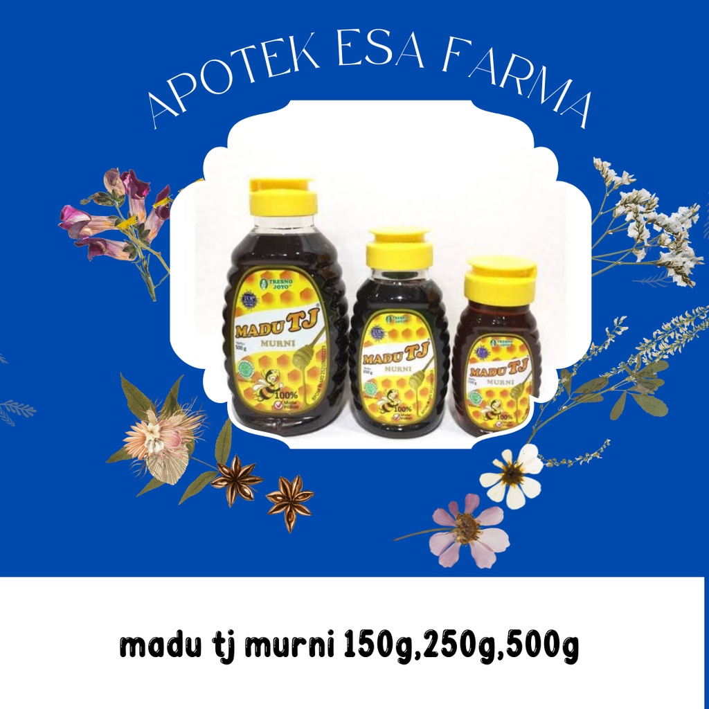 

madu tj murni 150g,250g,500g