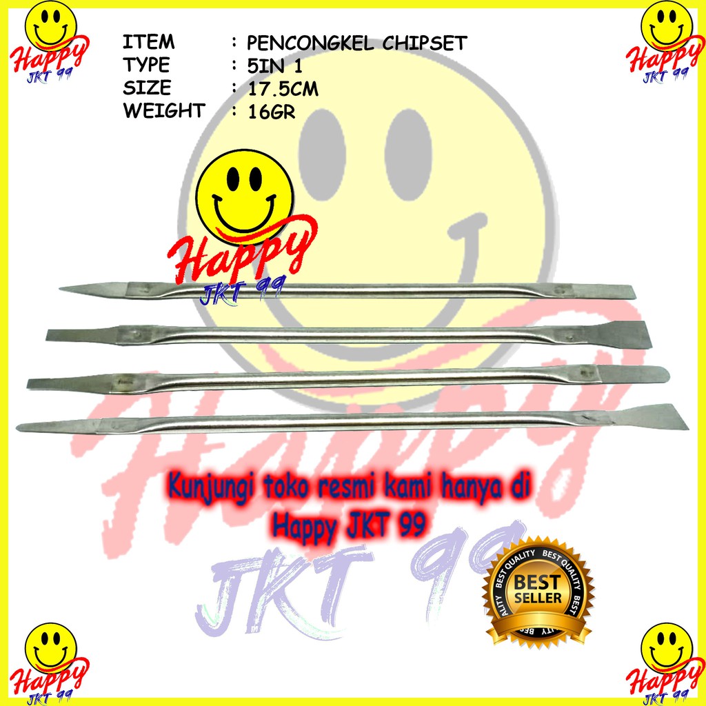 [ HAPPY JKT 99 ] PENGCONGKEL PENCONGKEL CHIPSET IC FLEXIBLE LENTUR 5IN1 5 IN 1