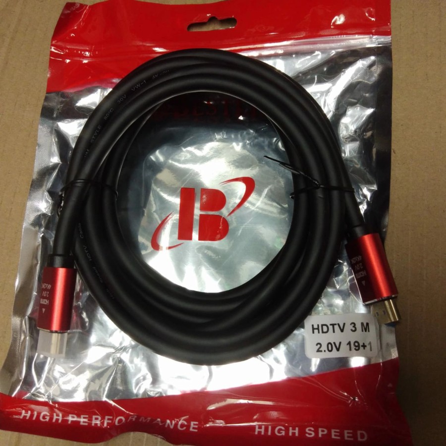 Bestlink Kabel HDMI 3Meter V2.0 Gold Plate