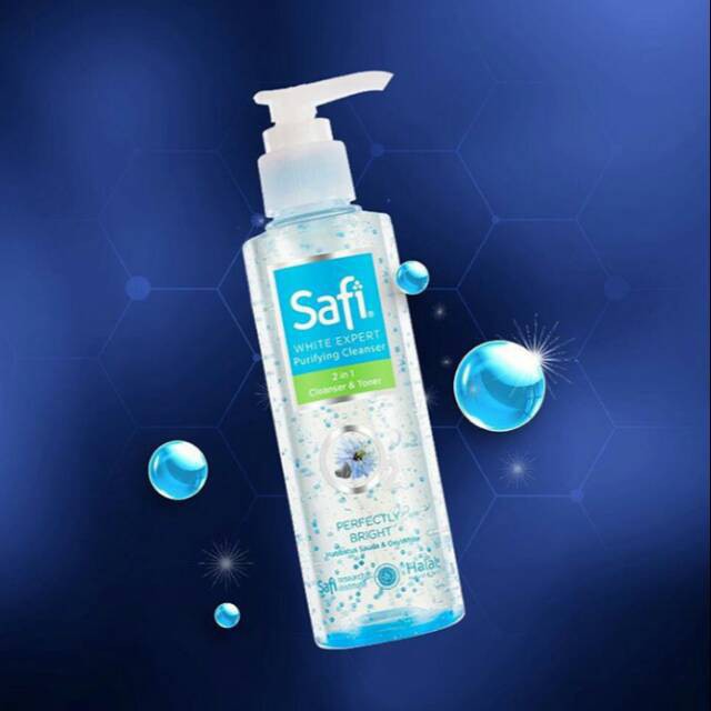 SAFI WHITE EXPERT PURIFYING 2IN1 CLEANSER &amp; TONER 150ML