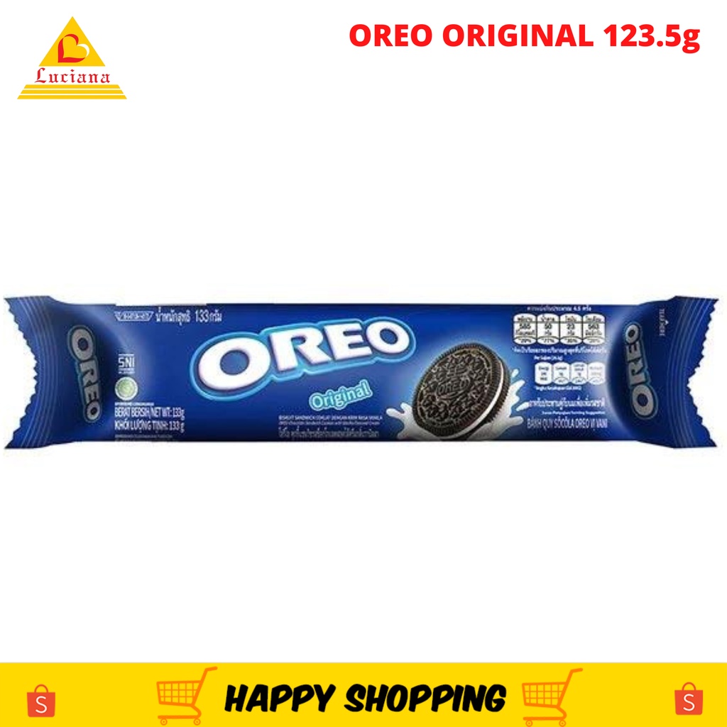 

Oreo Biskuit Krim Original 123.5g