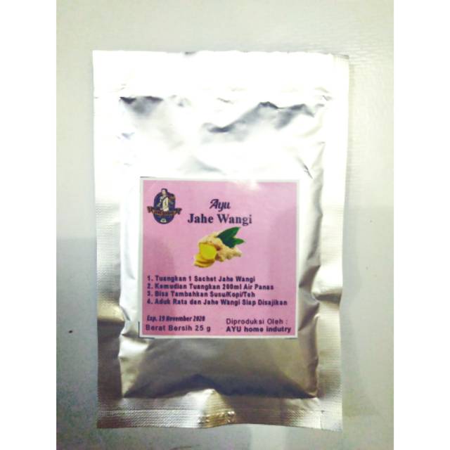 

Ayu jahe rempah bubuk minuman tradisional Ayu Home Industry