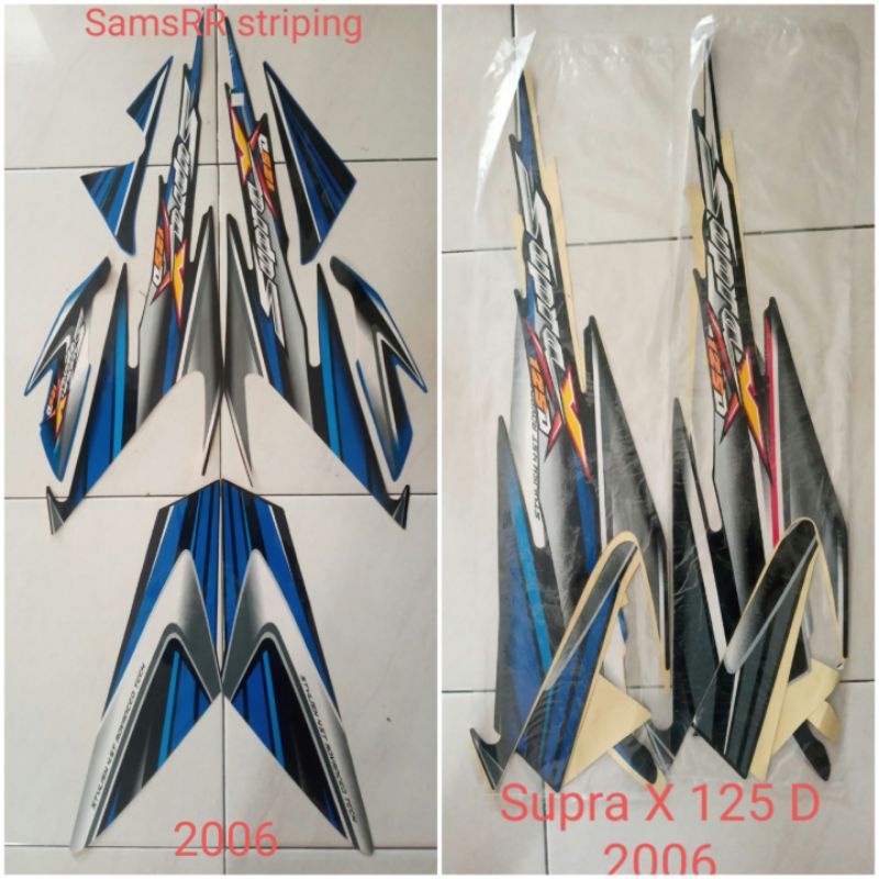 Striping SUPRA X 125 D 2006