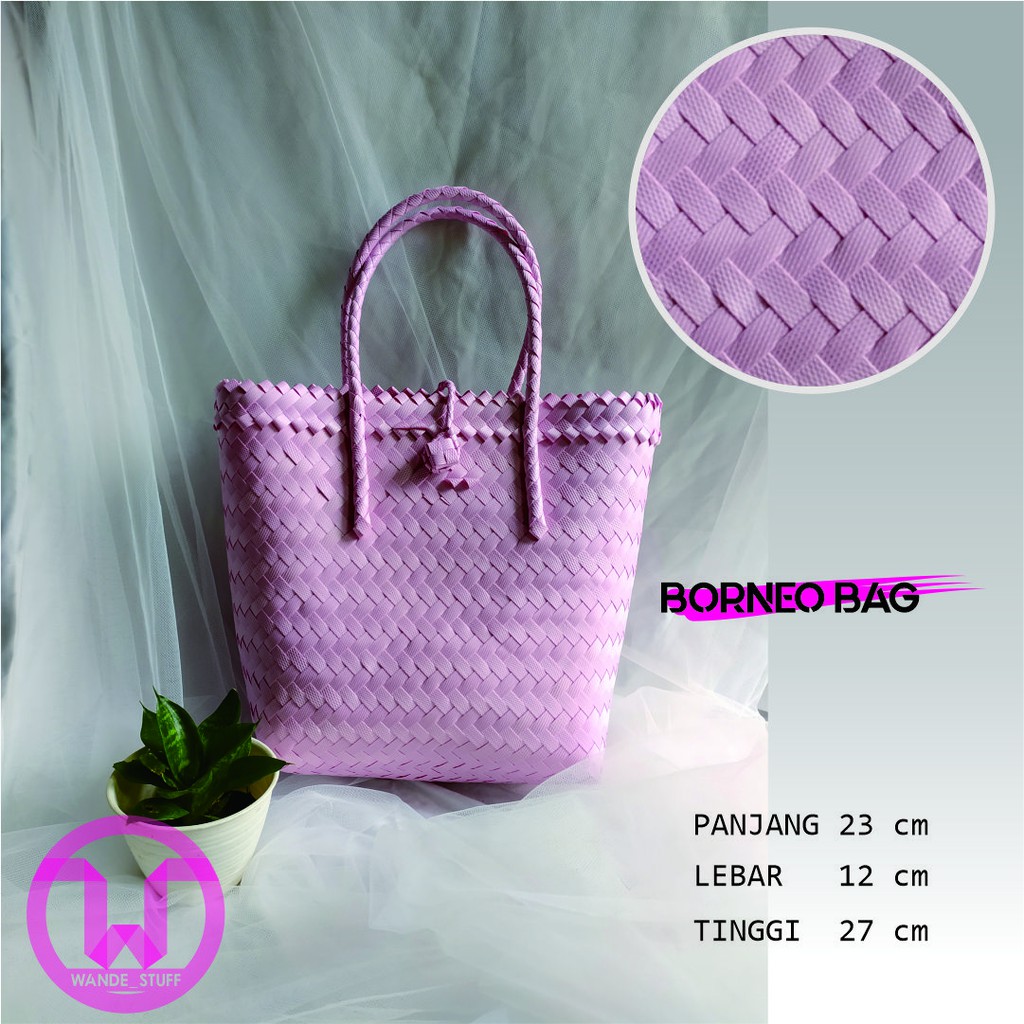 

Tas Anyaman Borneo Pastel