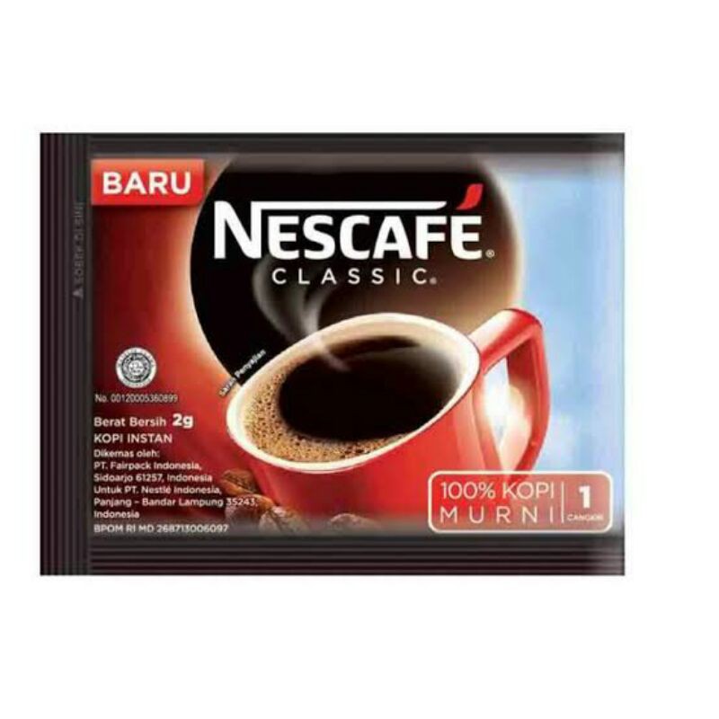 

Nescafe classic 2 gram