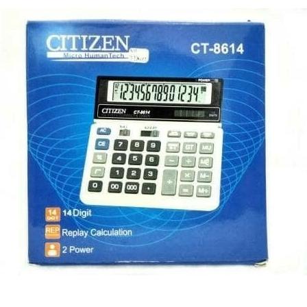 

Update Kalkulator Dagang 14 Digit Citizen CT-8614 销