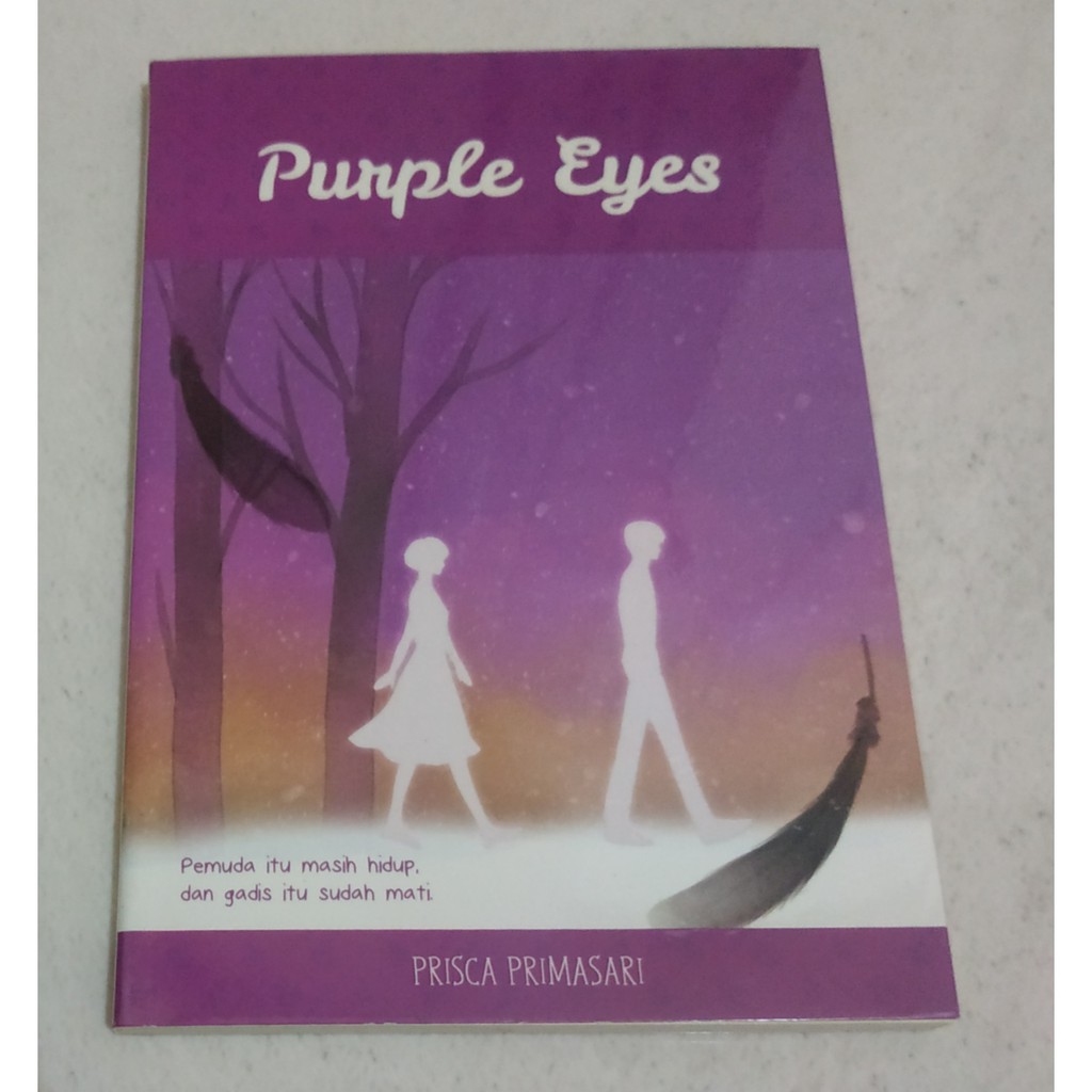 100% Original - Novel Purple Eyes - Prisca Primasari