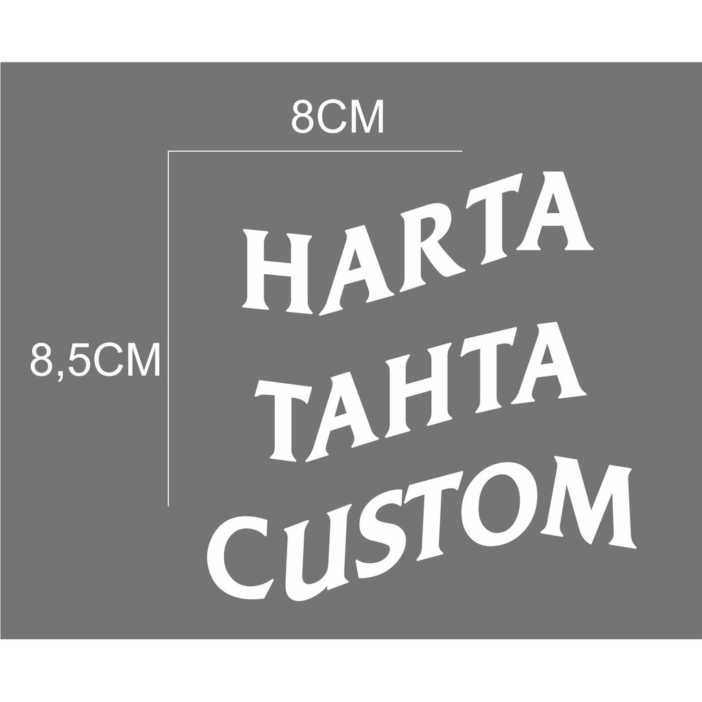 

sticker hologram harta tahta custom bang jago isi 2pcs