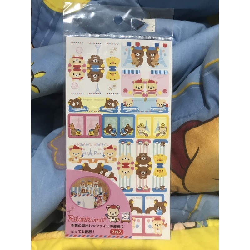

RILAKKUMA SAN-X SANRIO STICKER ORIGINAL JAPAN