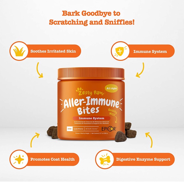 Zesty Paws Aller-Immune Bites