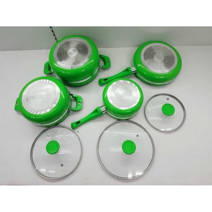 Panci Set Osan 7 pcs / Panci Set Teflon