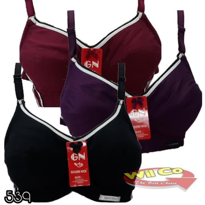 cd 586Bra Wanita / Bh Wanita.Sport / Bra-murah Berkualitas / Nyaman Dipakai - Hitam